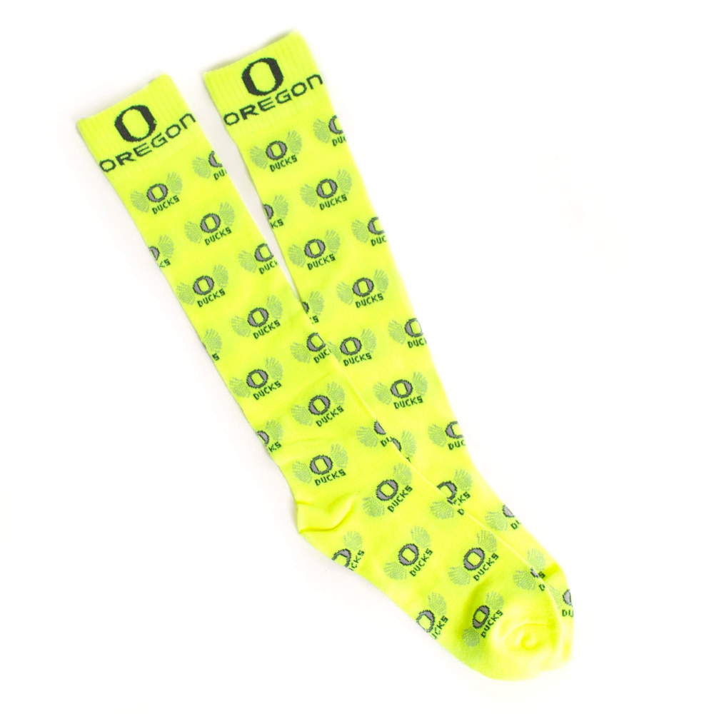 O Wings, Donegal Bay, Yellow, Crew, Cotton Blend, Accessories, Unisex, Neon, Dress, Sock, 510841